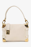 Louis Vuitton Beige Leather Side Trunk PM