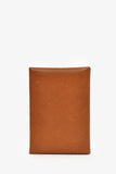 Hermes 2024 Brown Leather Calvi Duo Compact  Holder
