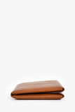 Hermes 2024 Brown Leather Calvi Duo Compact  Holder