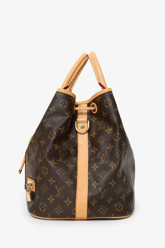 Louis Vuitton 2010 Monogram Canvas Eden Neo Bucket Bag With Strap