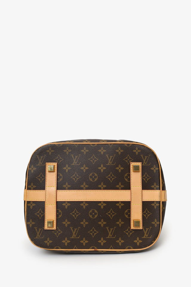 Louis Vuitton 2010 Monogram Canvas Eden Neo Bucket Bag With Strap