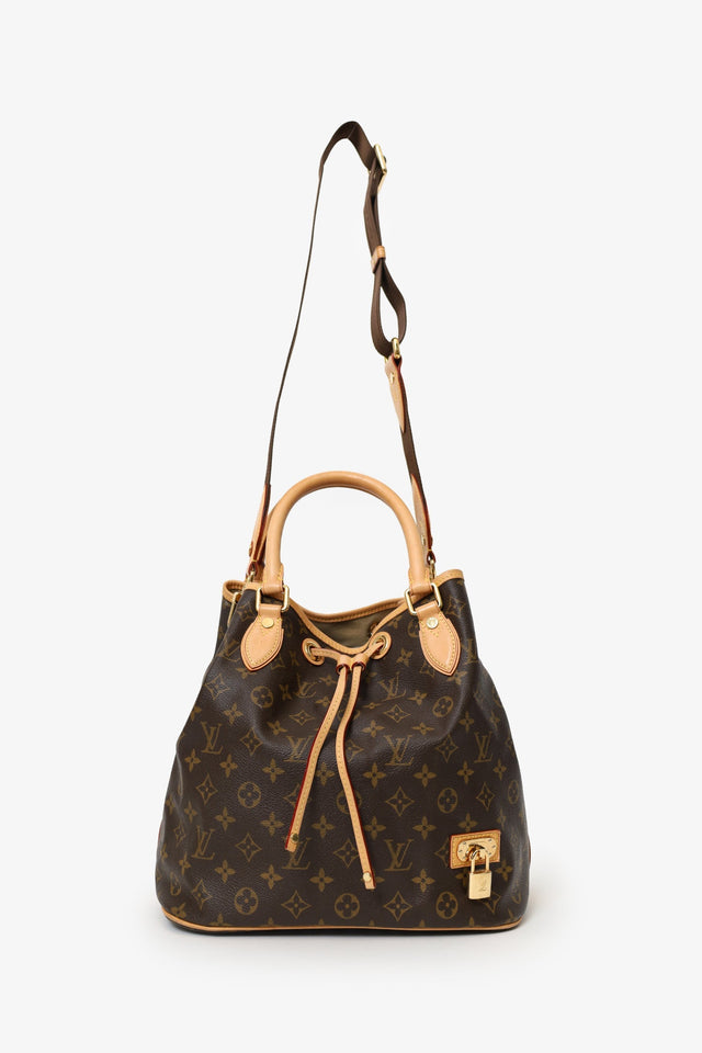 Louis Vuitton 2010 Monogram Canvas Eden Neo Bucket Bag With Strap