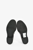 Prada Black Brushed Leather Loafers Size 39