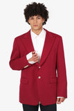 Prada Burgundy Blazer Size 58R Mens