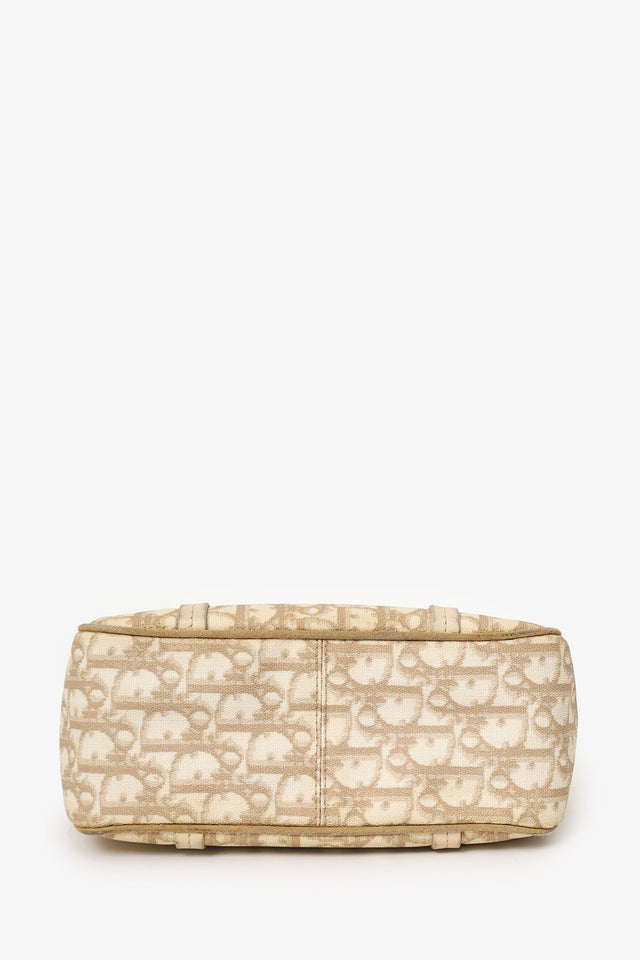 Christian Dior Beige Diorissimo Romantique Tote Bag