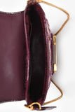 Louis Vuitton 2011 Limited Edition Purple Monogram Python Trim 'Empire Ponant' Crossbody Bag