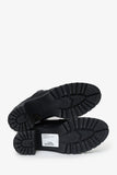 Prada Black Re-Nylon Chunky Block Heeled Boots Size 37.5
