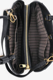 Louis Vuitton 2018 Black Empreinte Montaigne MM with Strap