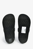 Hermes Black Leather Kelly Buckle 'Empire' Sandals Size 37