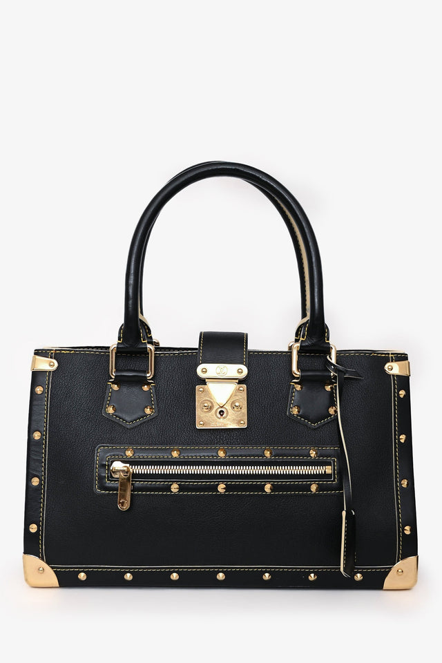 Louis Vuitton Black Suhali Leather Le Fabuleux Tote
