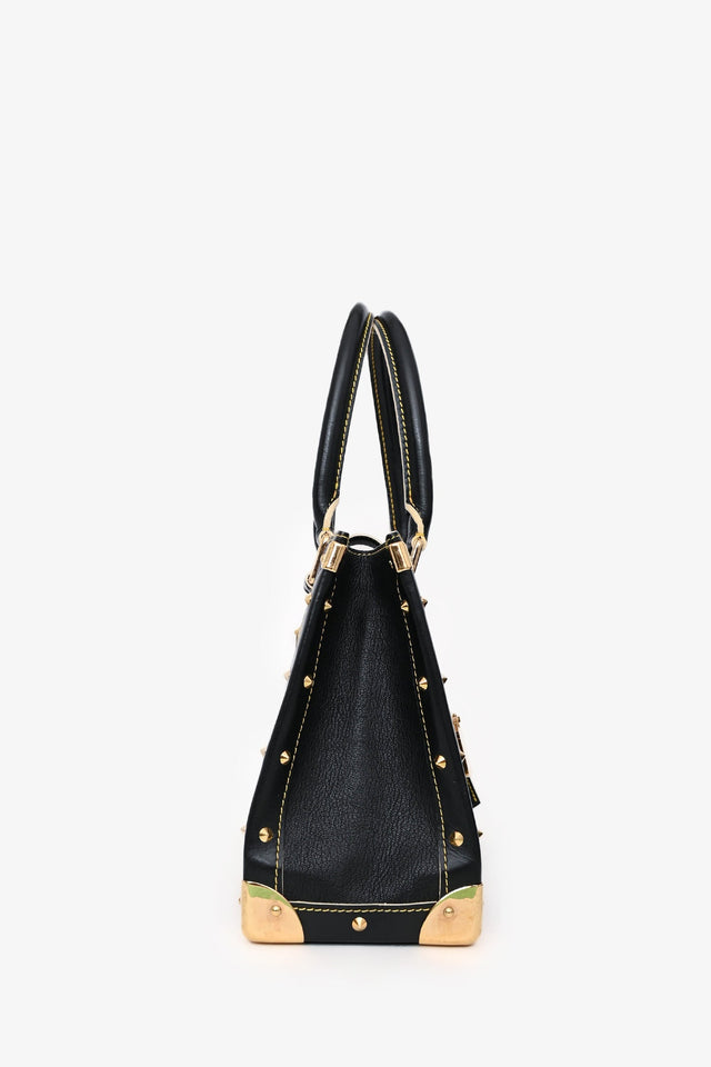 Louis Vuitton Black Suhali Leather Le Fabuleux Tote