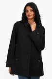 Louis Vuitton Black Short Trench Size 38