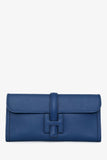 Hermes 2014 Blue Swift Jige Elan 29 Clutch