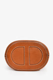 Hermes 2022 Gold Barenia Leather 'In-the-Loop' 18 Top Handle Bag