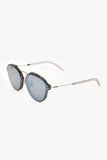 Christian Dior Black/Silver 'DiorEclat' Sunglasses