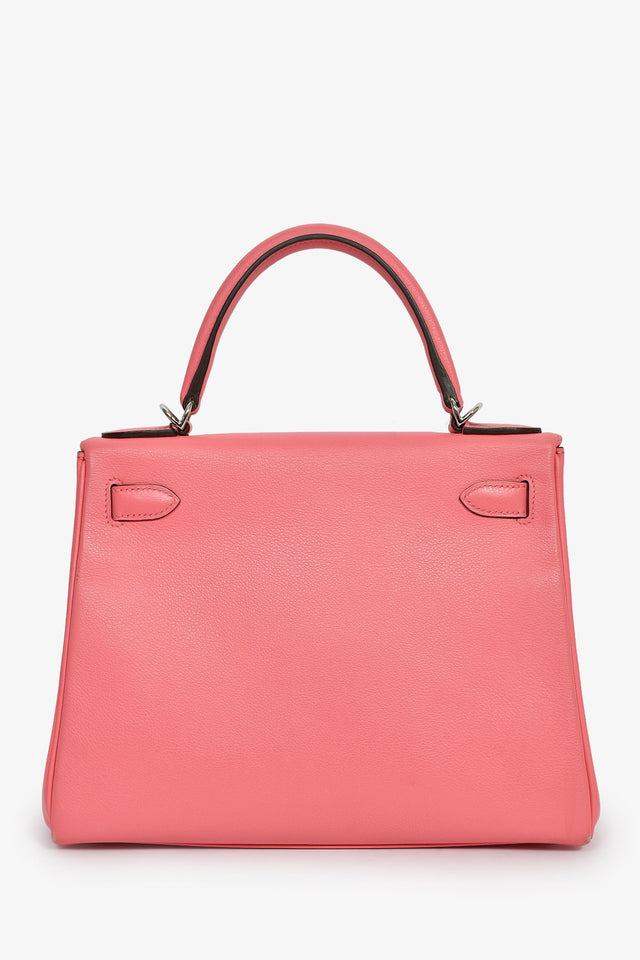 Hermes 2020 Rose D'Ete Evercolour Leather Verso Chevre Kelly Retourne 28