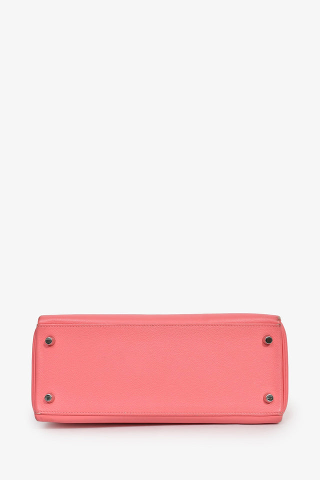 Hermes 2020 Rose D'Ete Evercolour Leather Verso Chevre Kelly Retourne 28