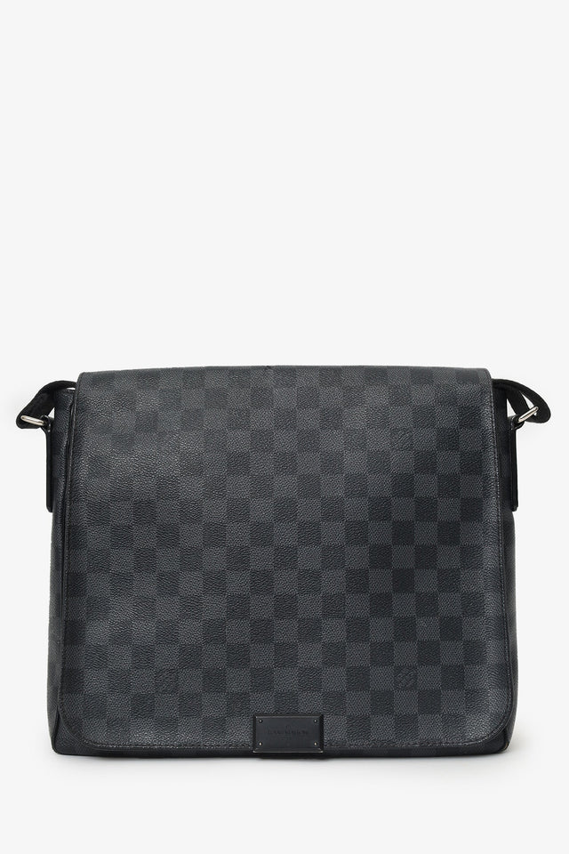 Louis Vuitton 2013 Damier Graphite Daniel MM Messenger Bag