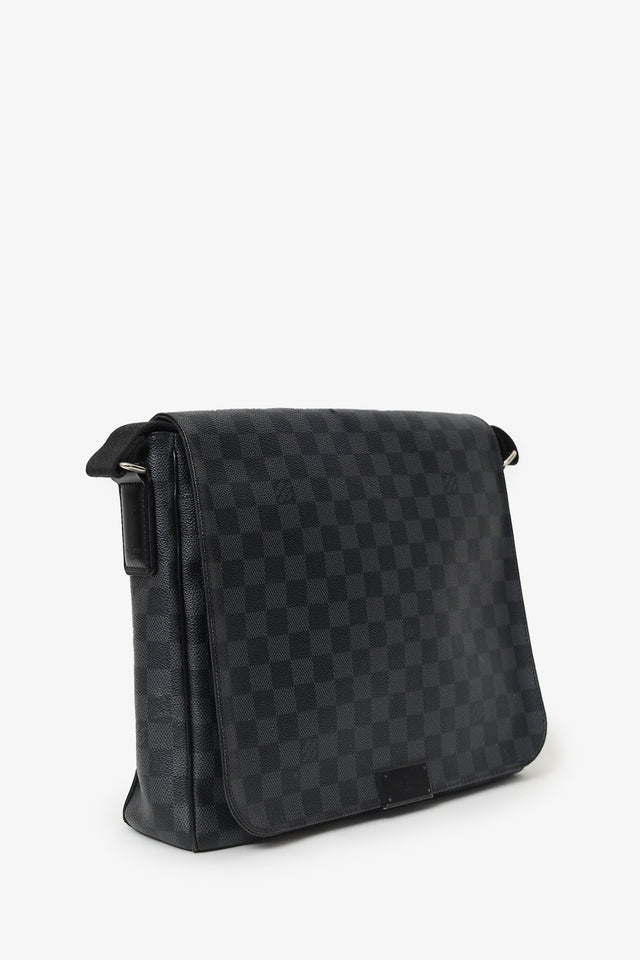 Louis Vuitton 2013 Damier Graphite Daniel MM Messenger Bag