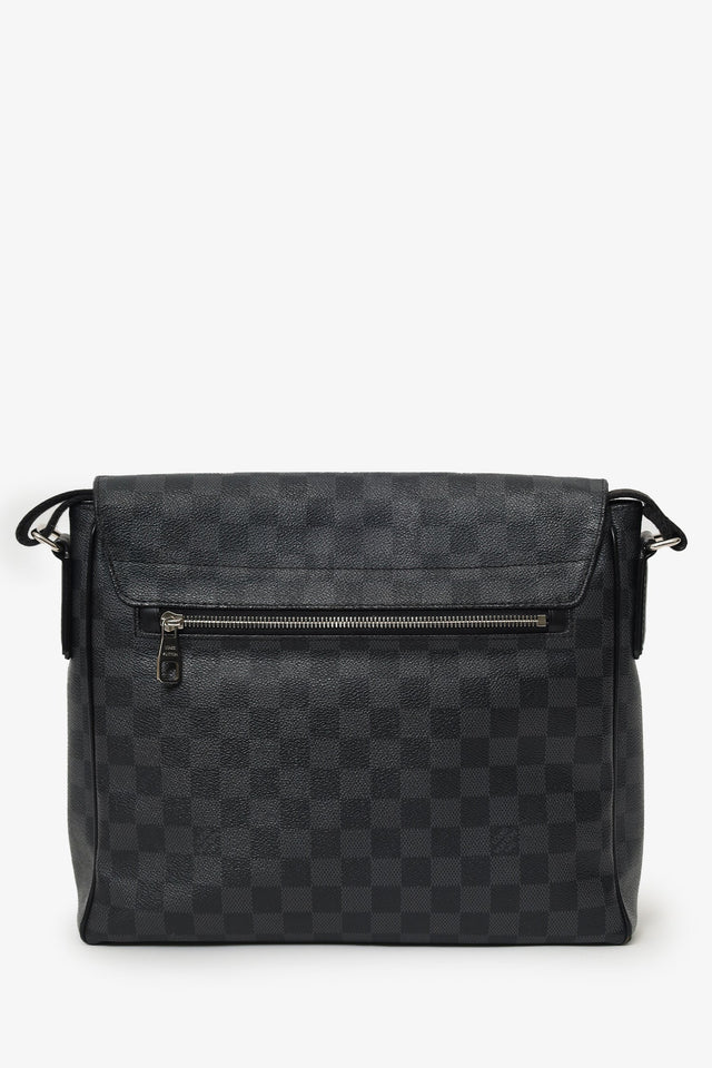 Louis Vuitton 2013 Damier Graphite Daniel MM Messenger Bag