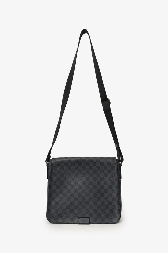 Louis Vuitton 2013 Damier Graphite Daniel MM Messenger Bag