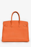 Hermes 2013 Orange Togo Leather Birkin 35