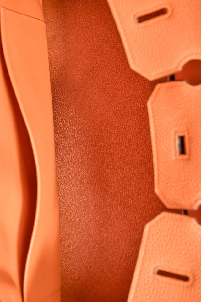 Hermes 2013 Orange Togo Leather Birkin 35