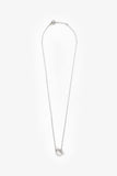 Hermes 18K White Gold Diamond Set Finesse Pendant Necklace