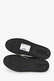 Prada Black/White Leather Logo Sneakers Size 37.5