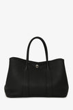 Hermes Black Negonda Leather Garden Party 30