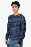 Hermes Blue Wool/Cashmere Knit Sweater Size L Mens
