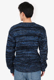 Hermes Blue Wool/Cashmere Knit Sweater Size L Mens