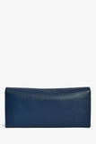 Prada Blue Saffiano Wallet On Chain