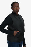 Prada 2006 Black Nylon Lightweight Vest Size 48