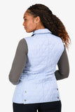 Burberry London Blue Quilted Lightweight Vest Estimated Size M