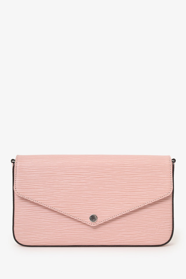 Louis Vuitton 2020 Pink Epi Leather Félicie Pochette Crossbody