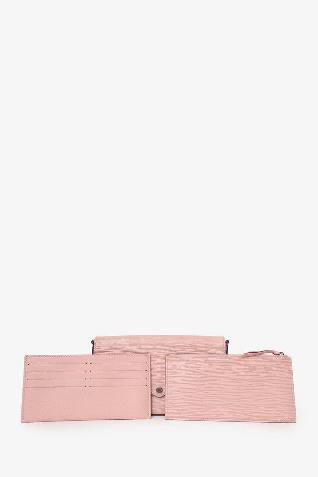 Louis Vuitton 2020 Pink Epi Leather Félicie Pochette Crossbody