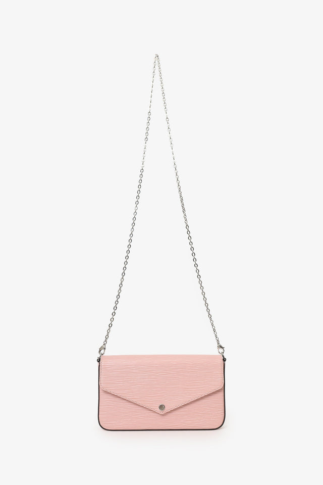 Louis Vuitton 2020 Pink Epi Leather Félicie Pochette Crossbody