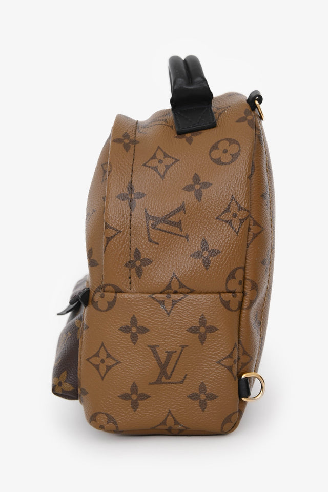 Louis Vuitton 2017 Reverse Monogram Mini Palm Spring