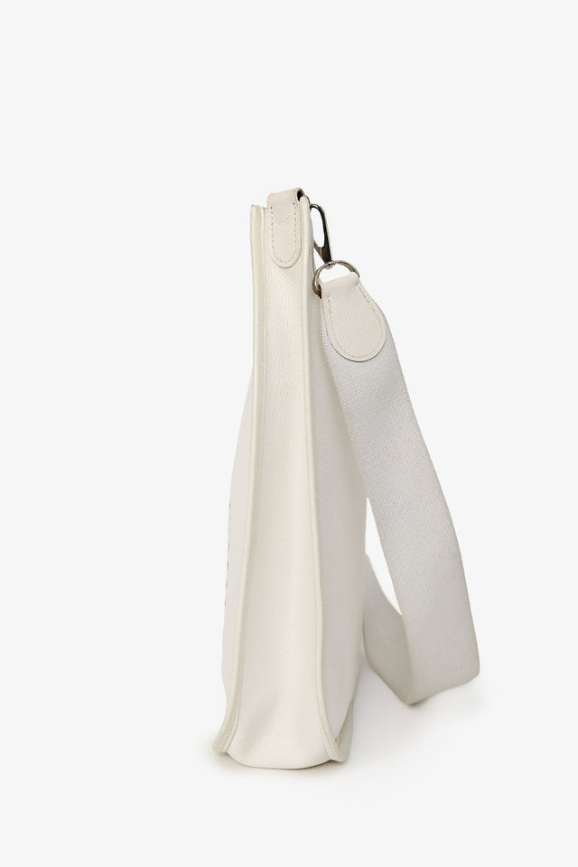 Hermes 2006 White Epsom Evelyn 33