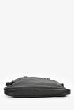 Hermes 2014 Black Evergrain Leather 'Hebdo' Messenger Bag