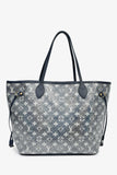 Louis Vuitton Iridescent Blue Monogram MM Neverfull
