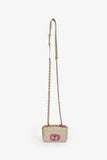 Christian Dior 2022 Grey Cannage Micro Caro Bag