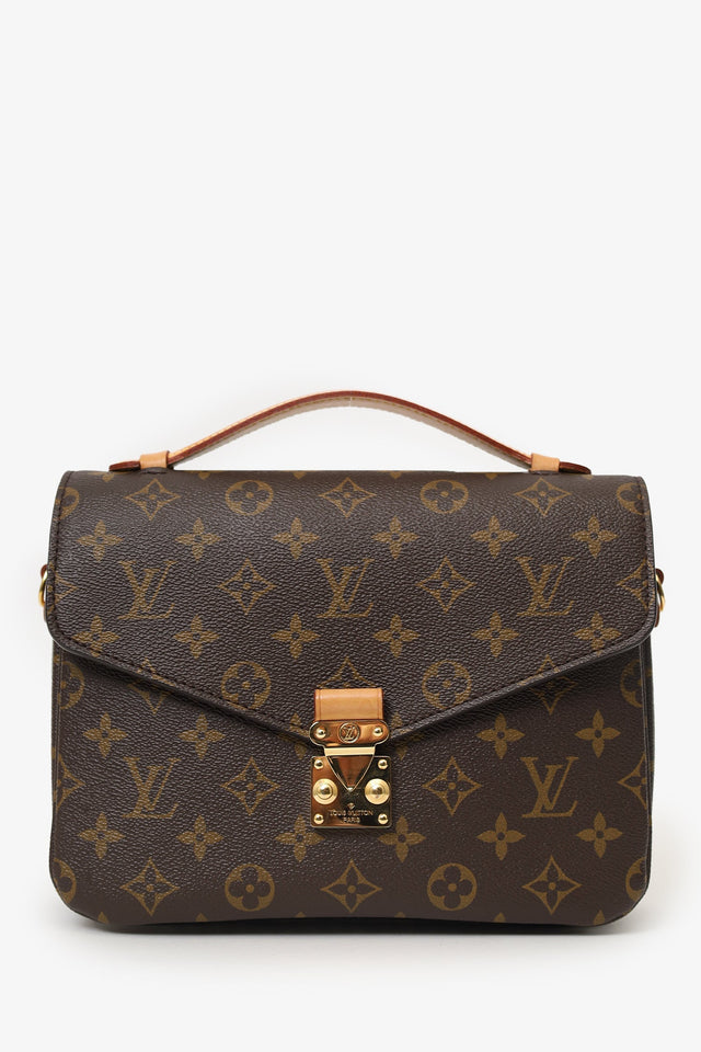 Louis Vuitton Monogram Pochette Metis With Strap