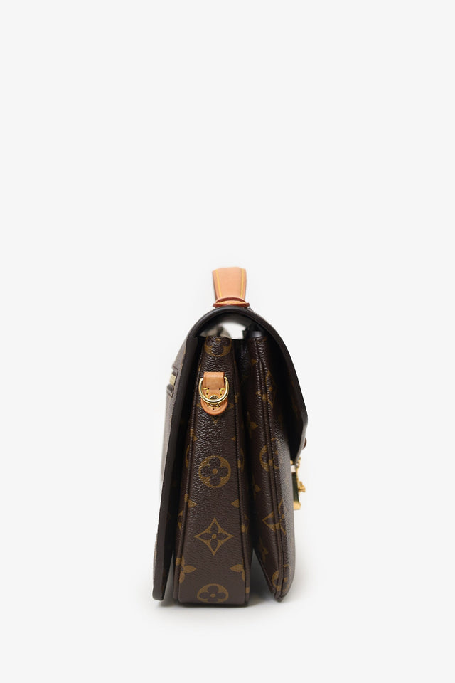 Louis Vuitton Monogram Pochette Metis With Strap