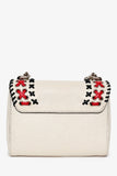 Louis Vuitton 2016 White Epi Leather Stitch Detail Twist Crossbody