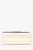Louis Vuitton 2016 White Epi Leather Stitch Detail Twist Crossbody