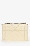 Christian Dior 2015 White Cannage Leather Mini Diorama Shoulder Bag