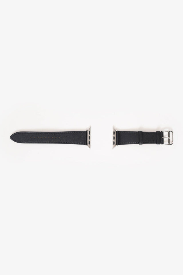 Hermes Black Swift Apple Watch Strap