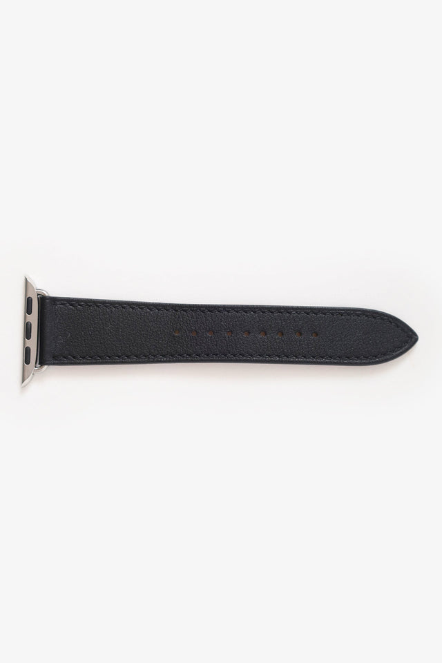 Hermes Black Swift Apple Watch Strap